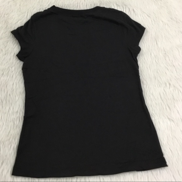 Coca Cola women’s red metallic logo black t shirt size large/ junior - Picture 5 of 5